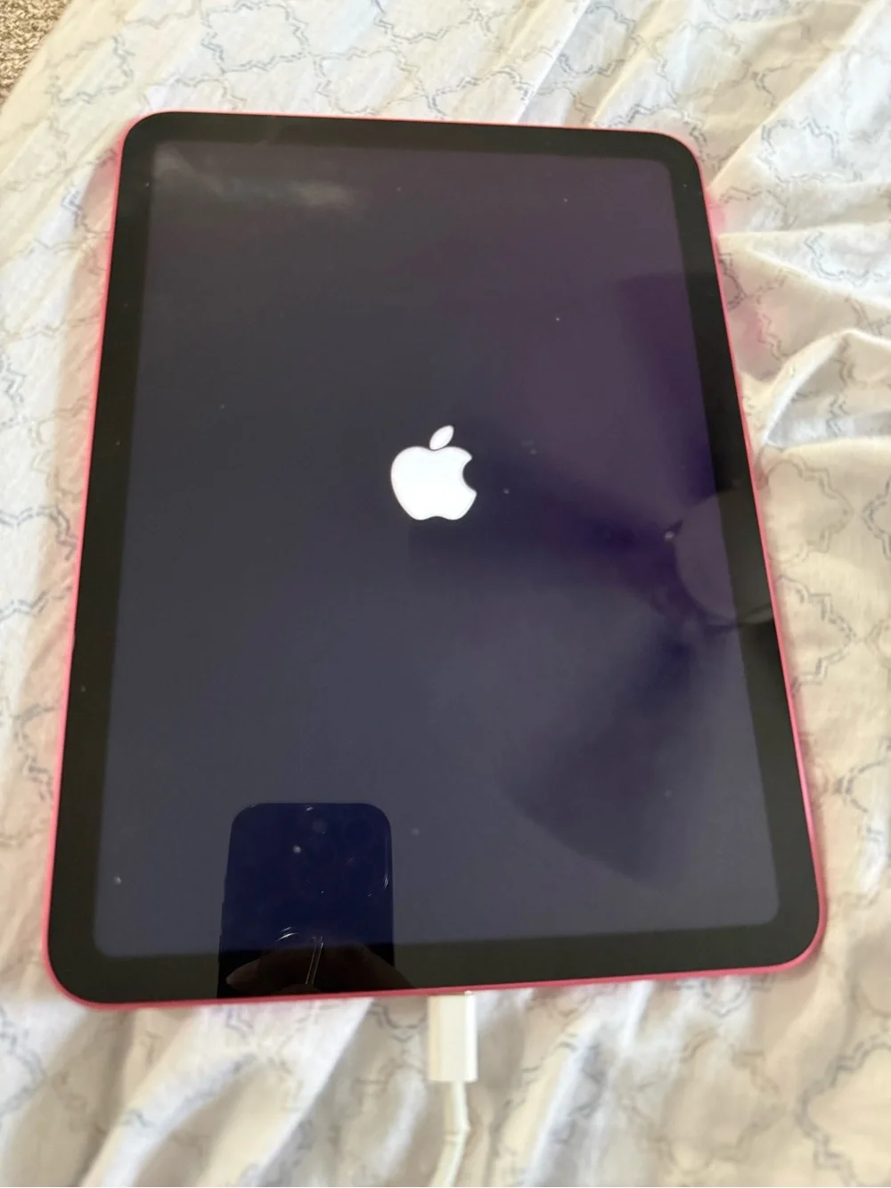 Apple tablet showcasing